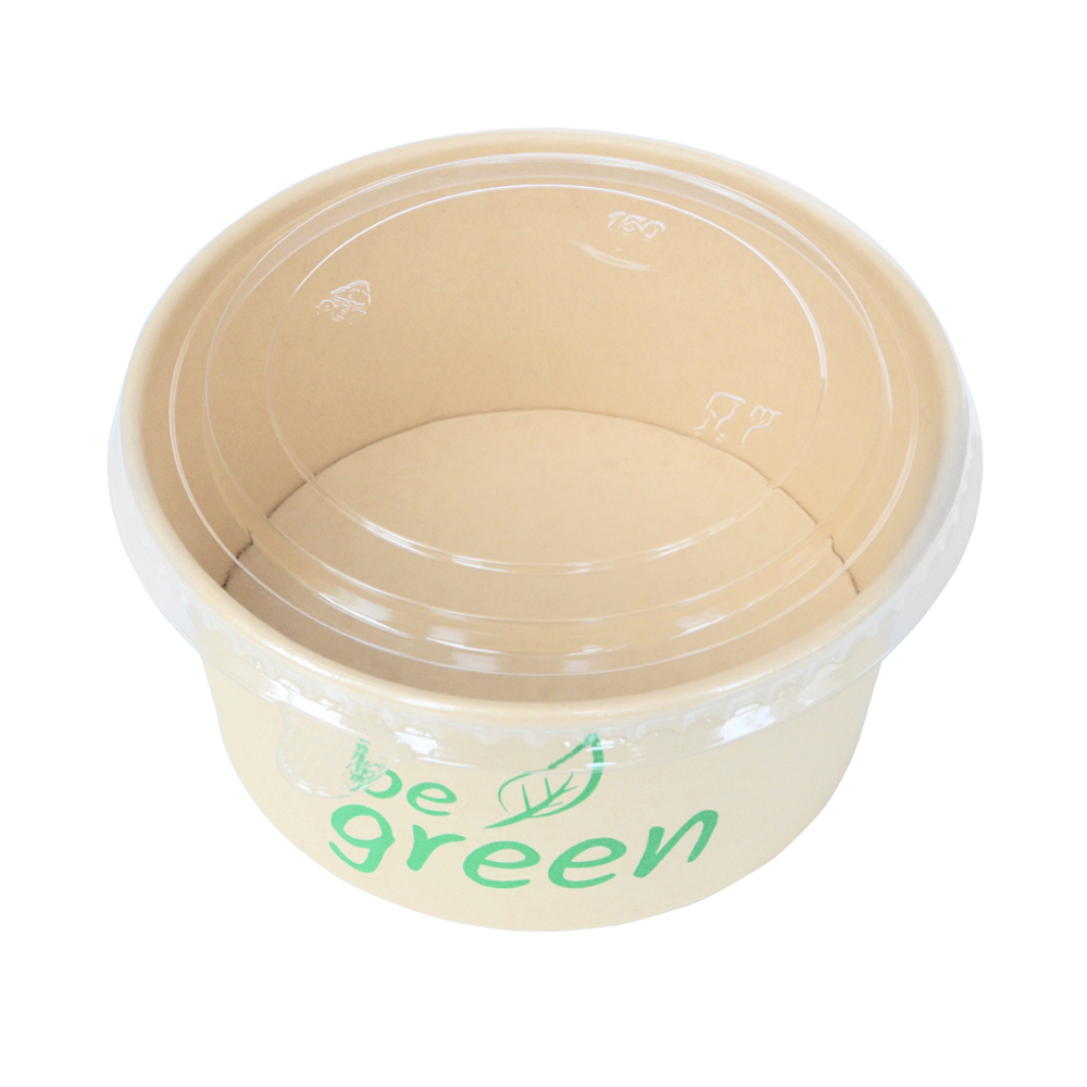 Salatschüsseln aus Papier erfreuen sich in der Gastronomie immer größerer Beliebtheit